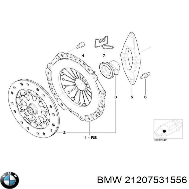 Комплект зчеплення BMW 21207531556