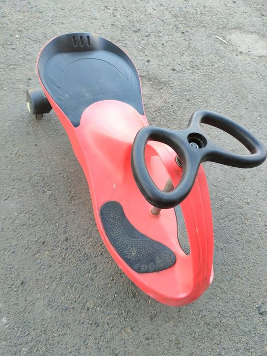 Twister car jeździk grawitacyjny czerwony