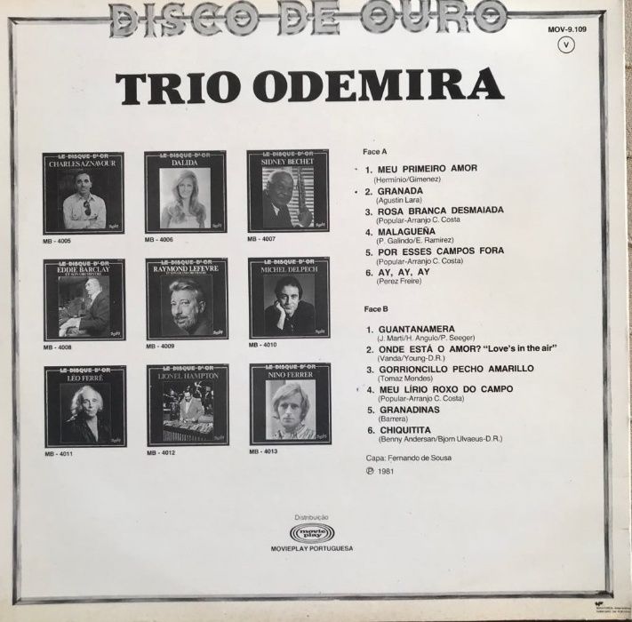 Discos do Trio de Odemira