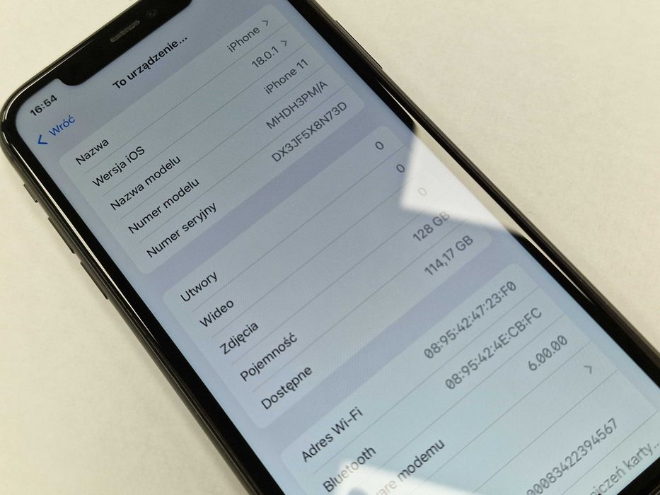 Iphone 11 128GB/ Black/ 83%/ Grade B+ / Gwarancja + ładowarka