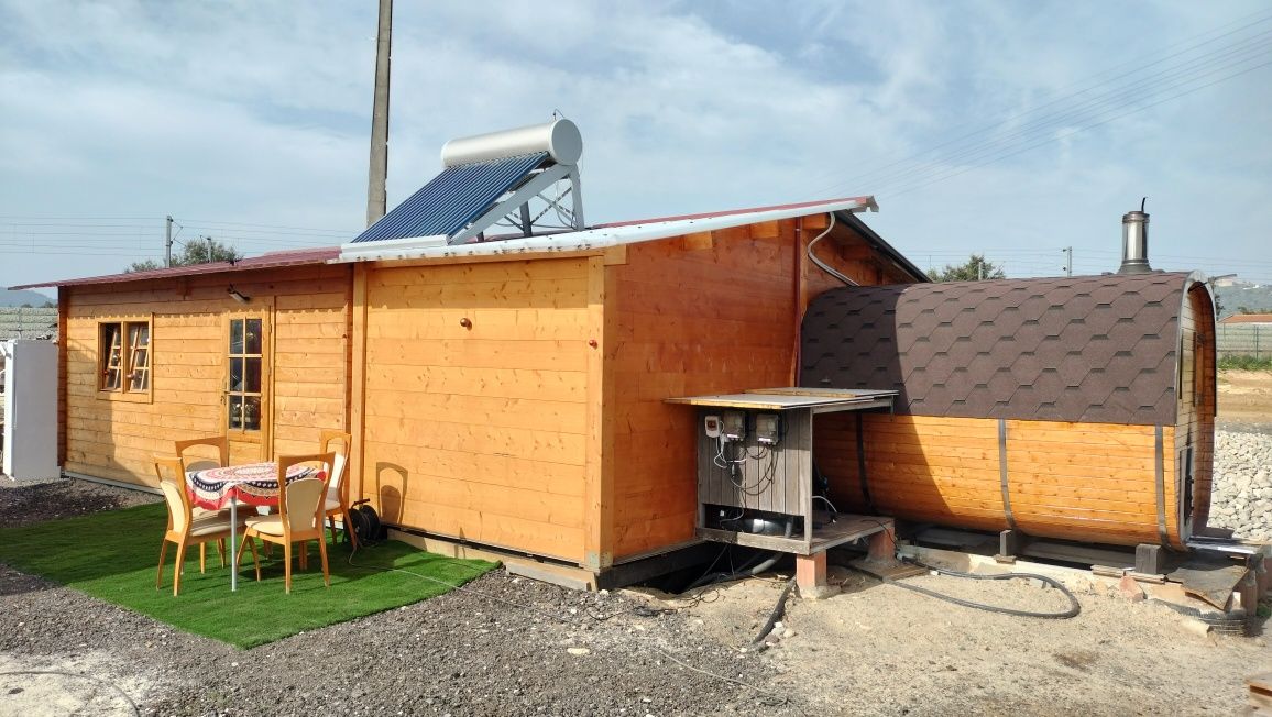 Casa  com  sauna