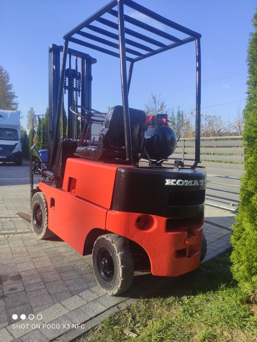 Wózek widłowy Komatsu 1.5 t.   Transport pod dom nie LINDE TOYOTA