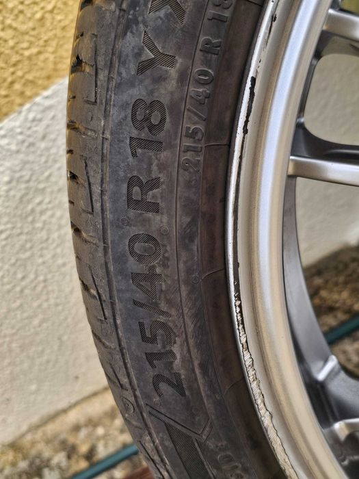 Jantes 18" 4x100 DOTZ  ShiftShine  -c/ Pneus