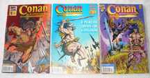 Conan o aventureiro nºs 1, 2 e 3 - Abril Brasil