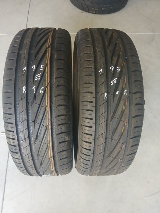 2 pneus 195 55 r16 uniroyal  novos