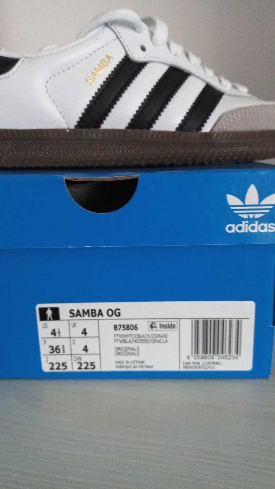 Кроссовки - Adidas Samba OG-оригинал-36 размер.