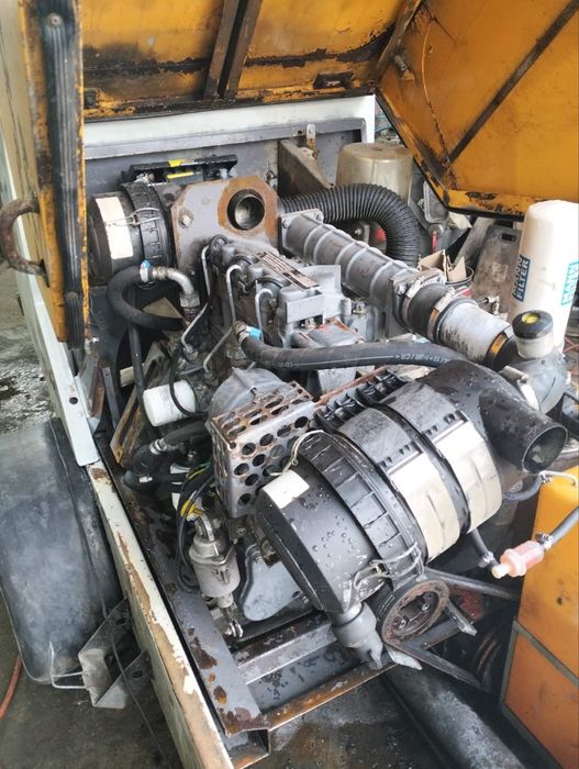 Putzmeister m740d , пневмонагнітач, стяжечна машинка