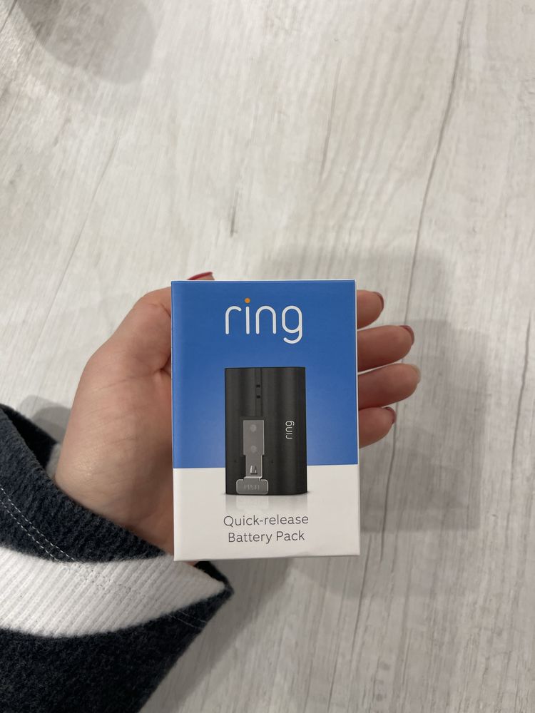 Додаткова батарея для пристроїв Ring нова оригінал