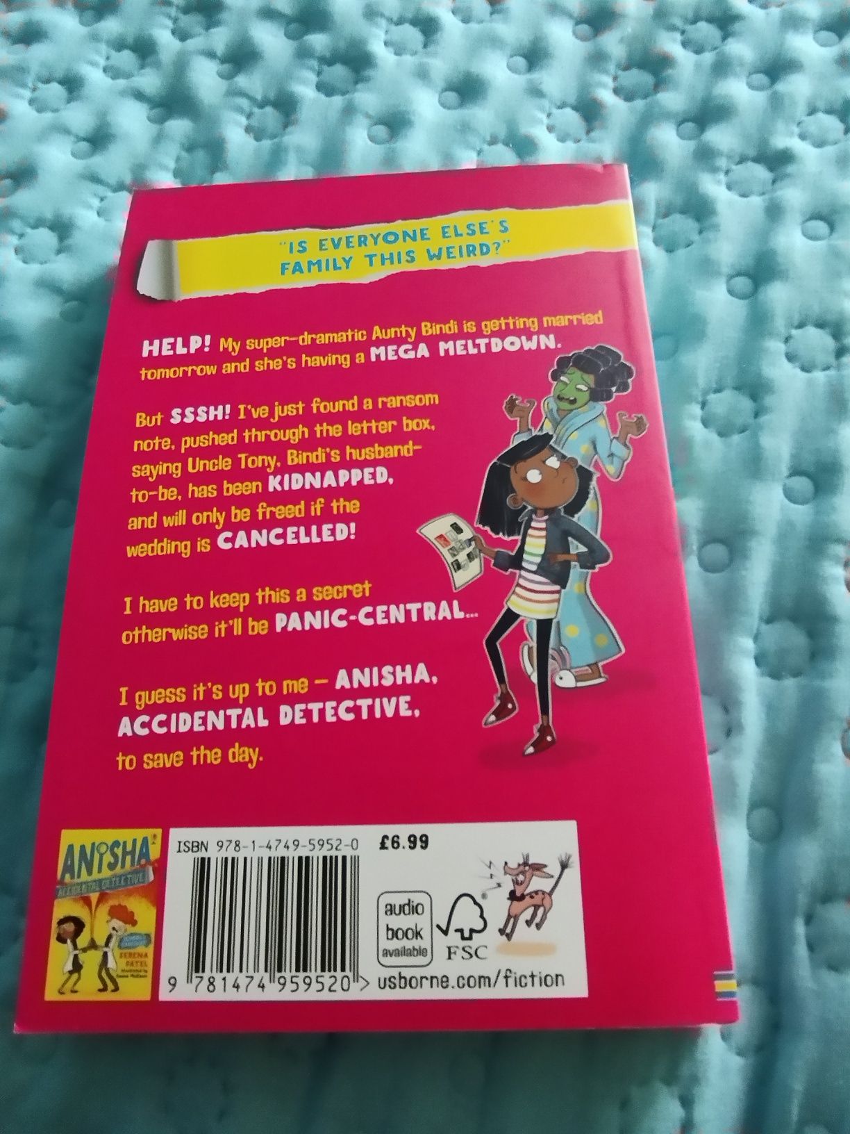 Anisha accidential detective. Usborne.