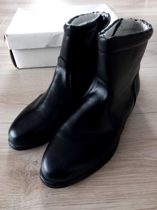 NOWE buty trzewiki sztyblety zimowe wojskowe 28 skóra roz 42 923/A/MON
