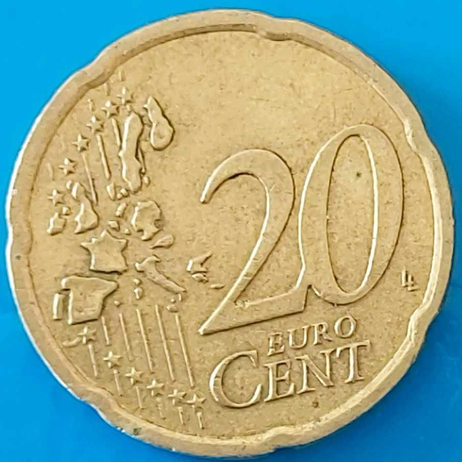 20 Cêntimos de 2003 da Irlanda