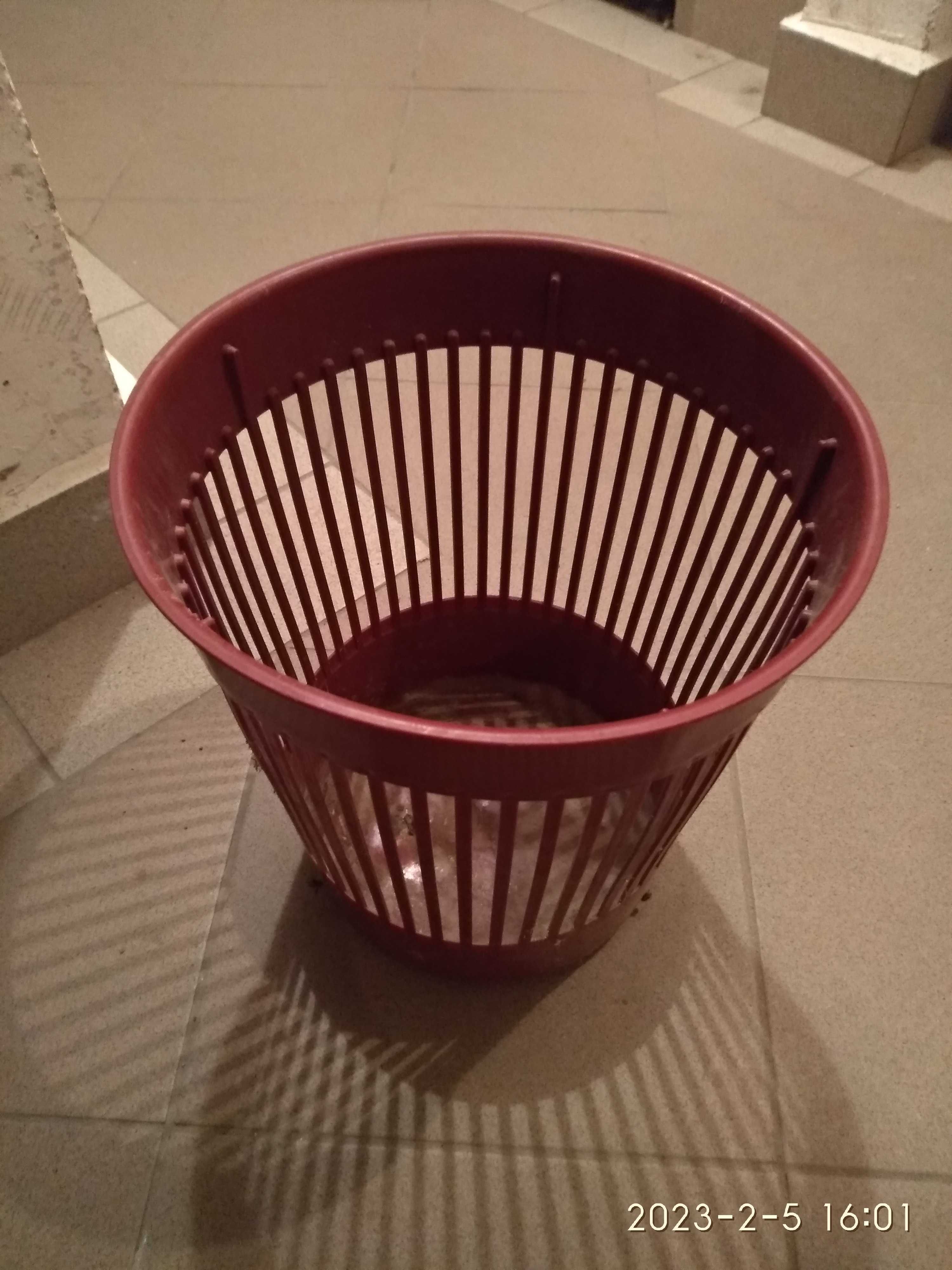 Wiadro plastikowe kosz pojemnik plastikowy tanio