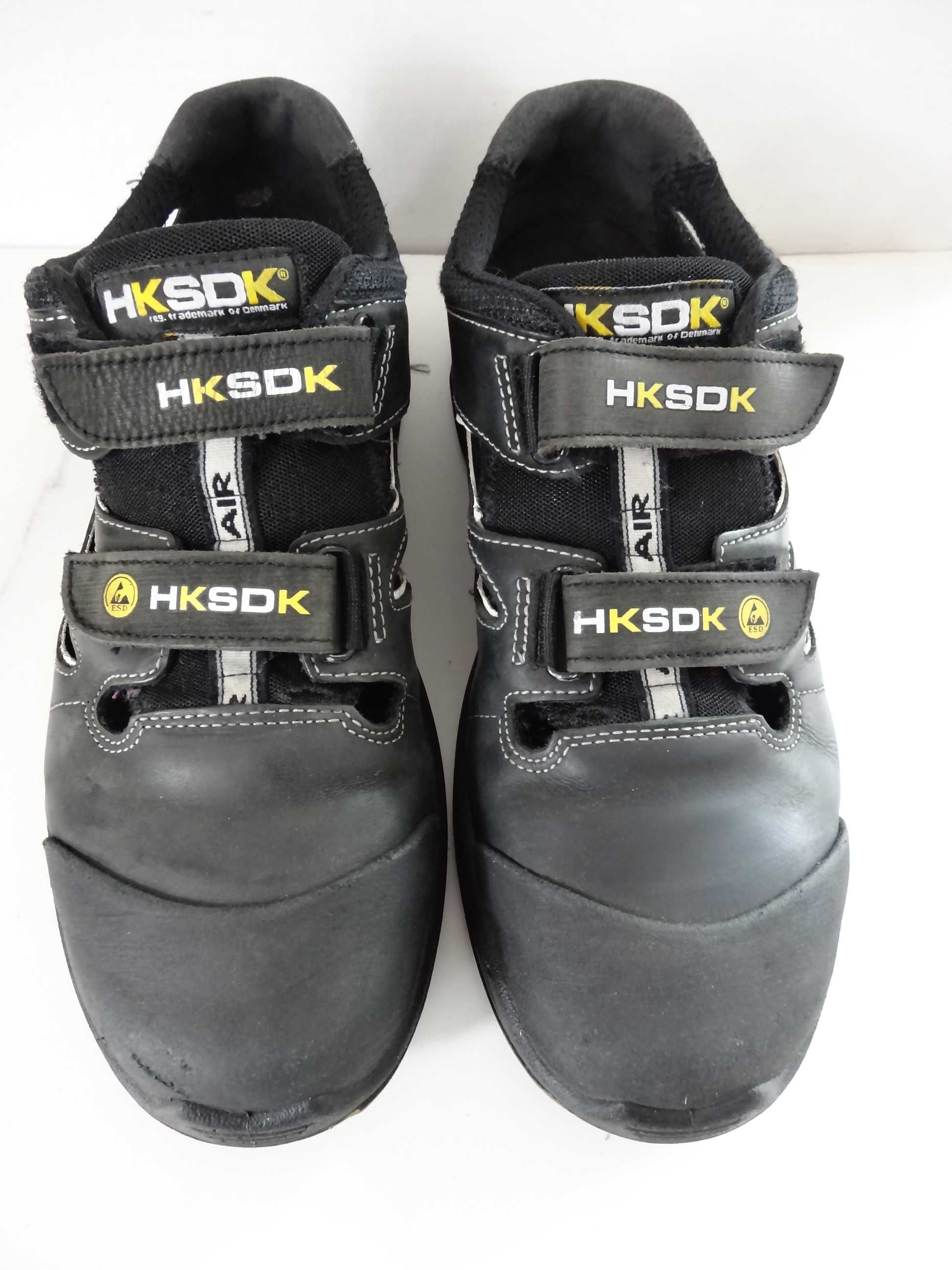 Buty HKSDK roz 44 SKÓRA Robocze Ochronne Sandały Letnie