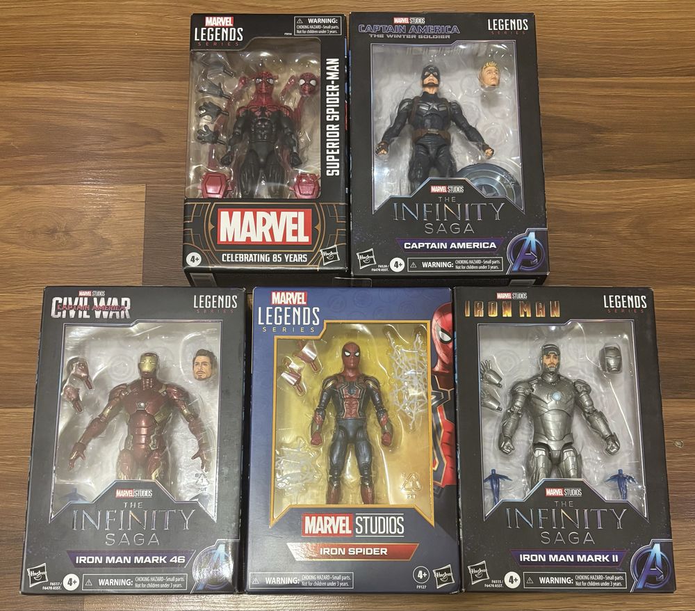 Фігурка Marvel Spider-Man Павук Тор Локі Тена Соколине Око Дум Стрендж