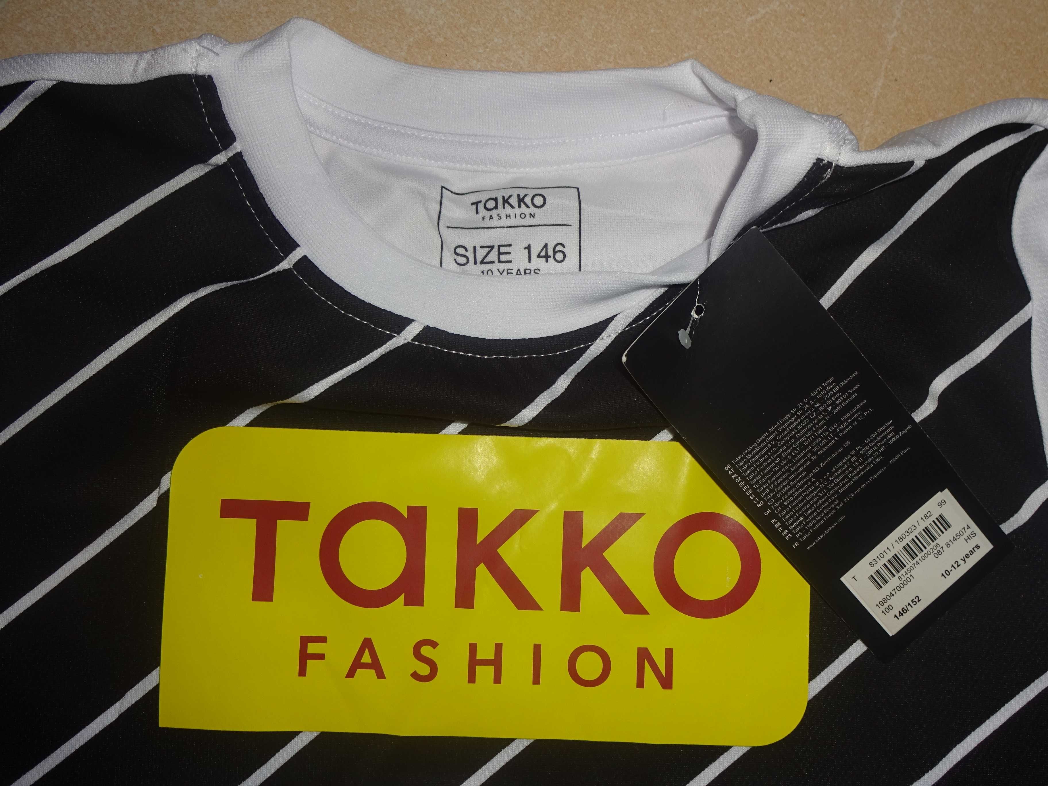 CHAPTER YOUNG Takko Fashion strój komplet piłkarski NOWY 10-12 lat