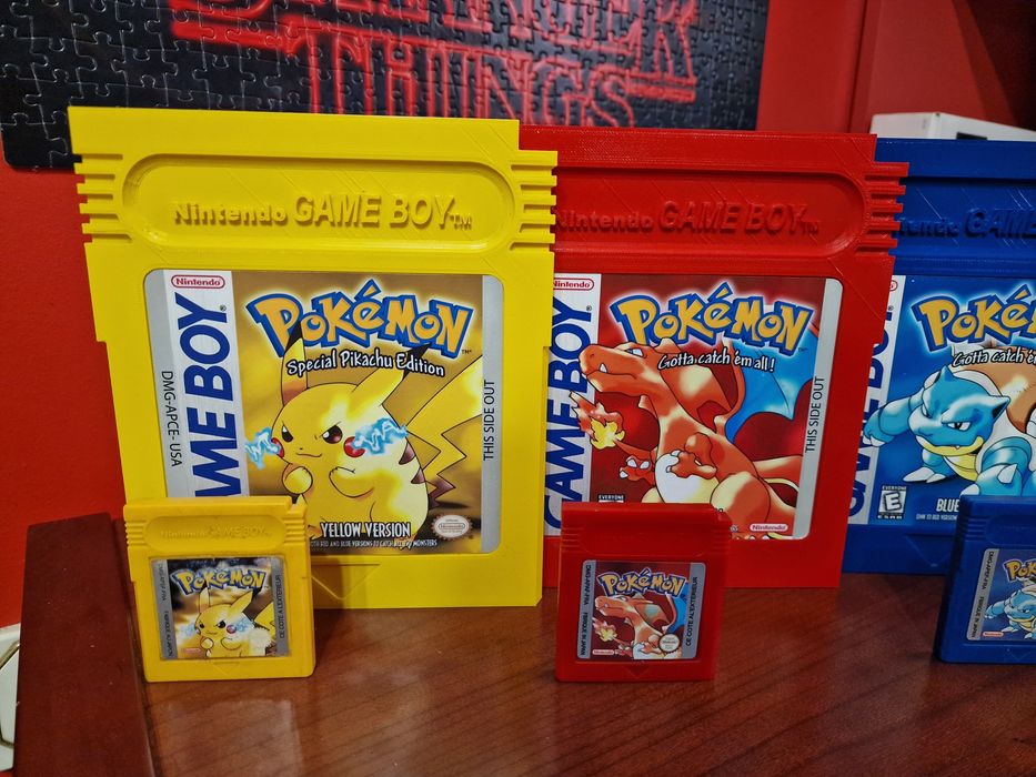 Cartuchos gigantes pokemon
