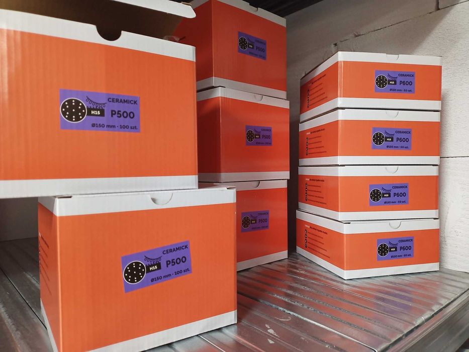 Krążki ścierne ceramiczne 150mm 15H dużo gradacji FV!