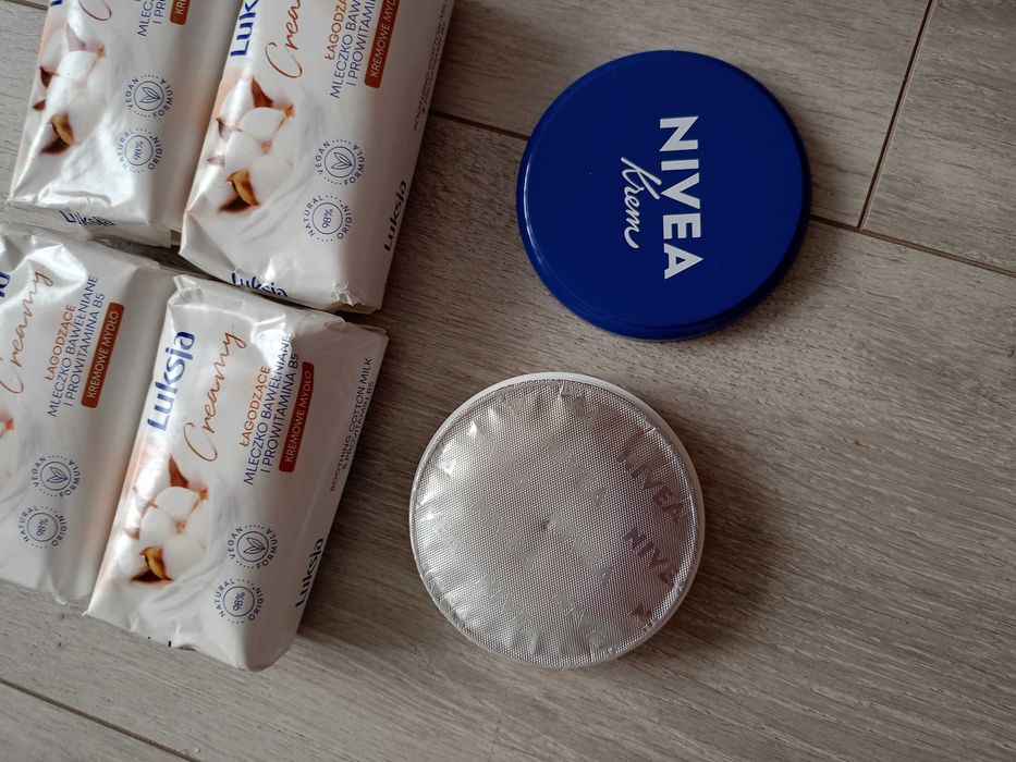 Mydło luksja i krem Nivea
