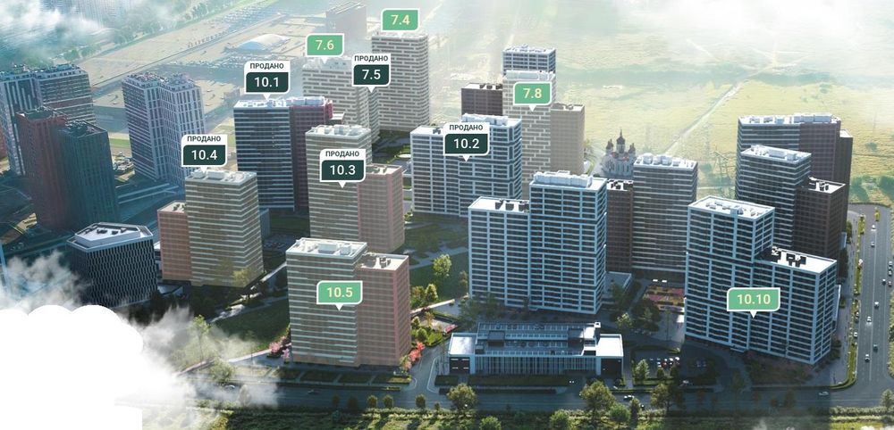 Продам 1-кімнатну квартиру в ЖК Варшавський 3. Будинок 10.5