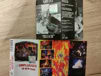 Nirvana kaseta Bleach, Unplugged In New York, grunge, kasety, vintage