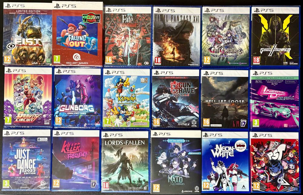 JOGOS PLAYSTATION 5 / PS5  || Portes Grátis || (venda à unidade)