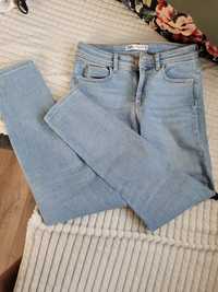 Spodnie jeansowe damskie jeansy skinny S 36 Zara