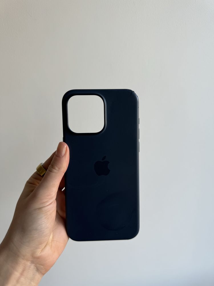 Oryginalny case obudowa iPhone 15 pro max blue niebieski oryginalny