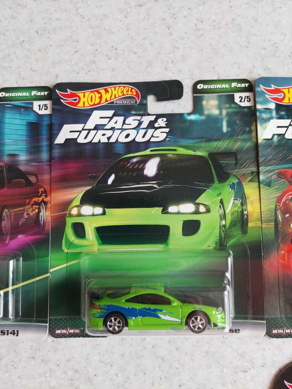 Продам набір Hot Wheels Premium Fast & Furious Original Fast Bundle
