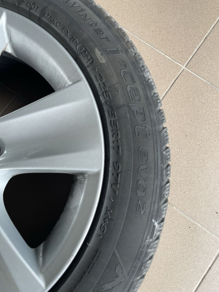 Kola felgi styling oryginalne BMW 5x120 R17 F10 F11 E60 E61 225/55 R17