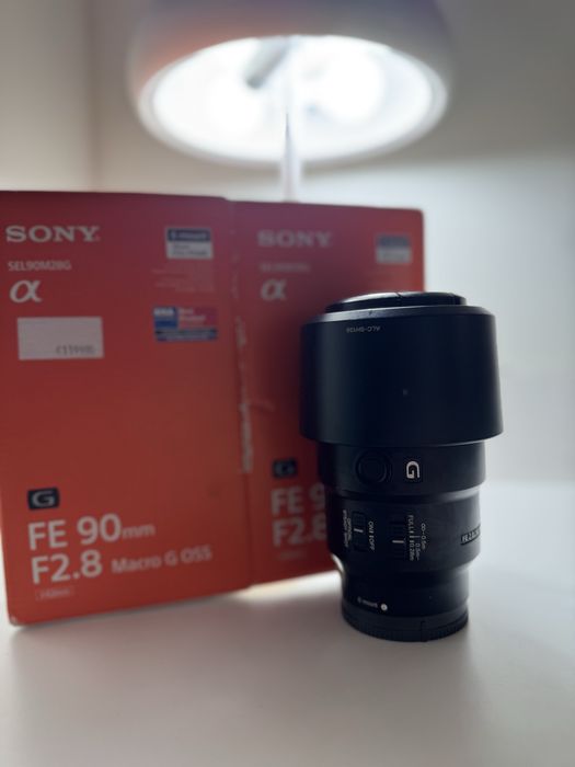 Lente SONY F2.8 Macro 90mm