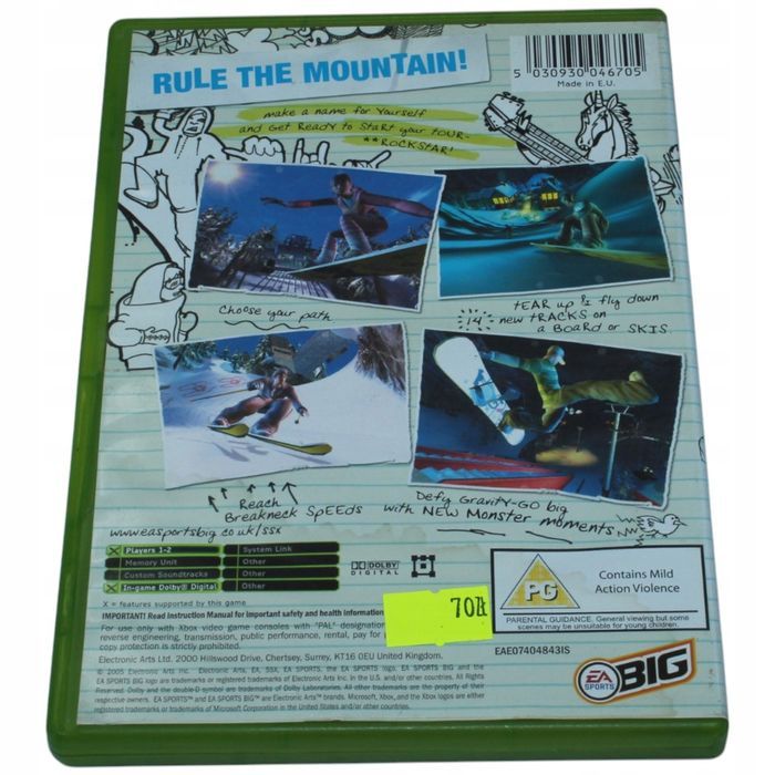 SSX On Tour Xbox Classic