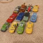 Auta Cars Zygzak Mc Queen zestaw 12szt