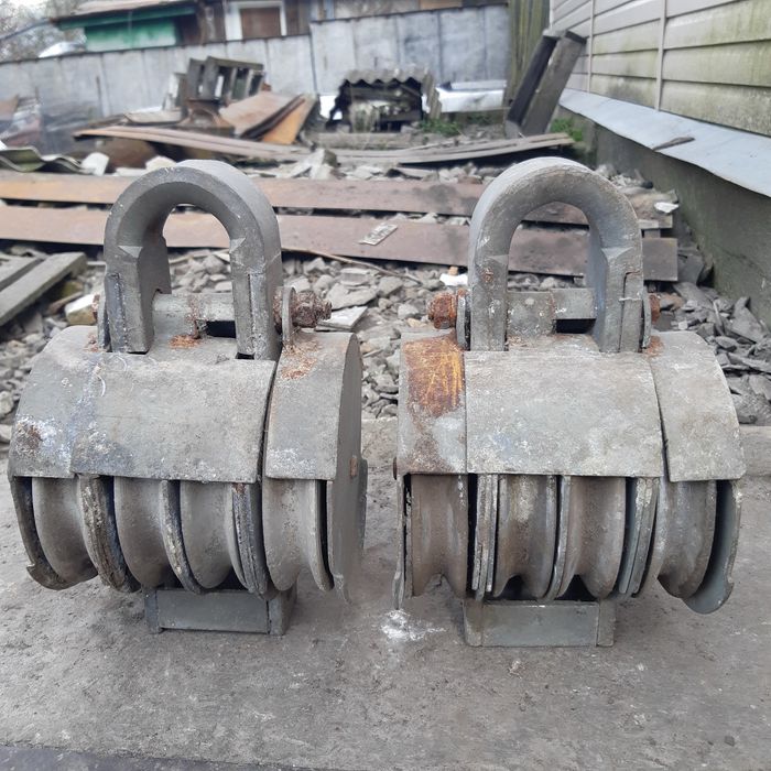 Блок 4 кратний монтажний канатний 5т