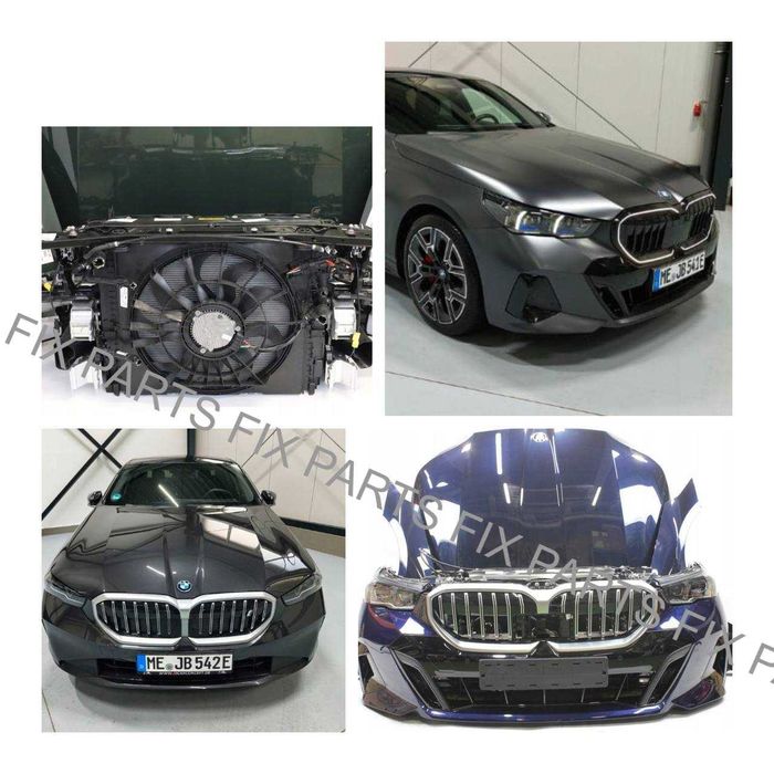 Капот BMW i5 G60 оригинал + фары, бампер, двери, салон