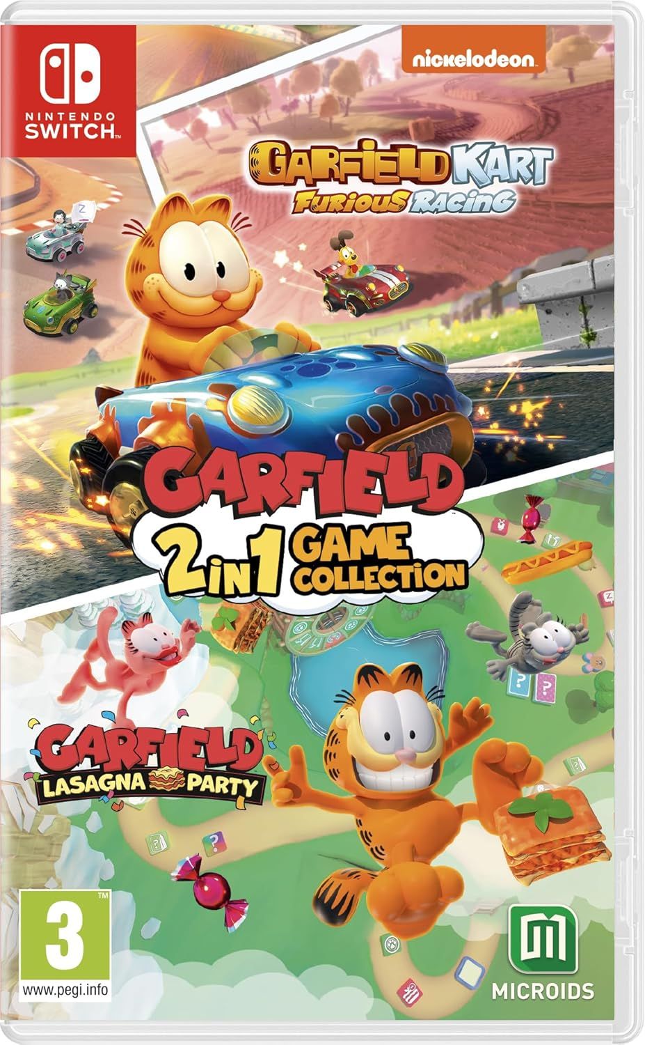Garfield 2 in 1 Game Collection (NS) Gra nowa w folii