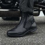 Buty na motor,krótkie,skóra,wodoodporne Rebelhorn Rio,2 suwaki