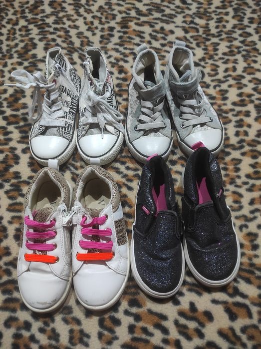 Tenisówki dziewczęce zestaw