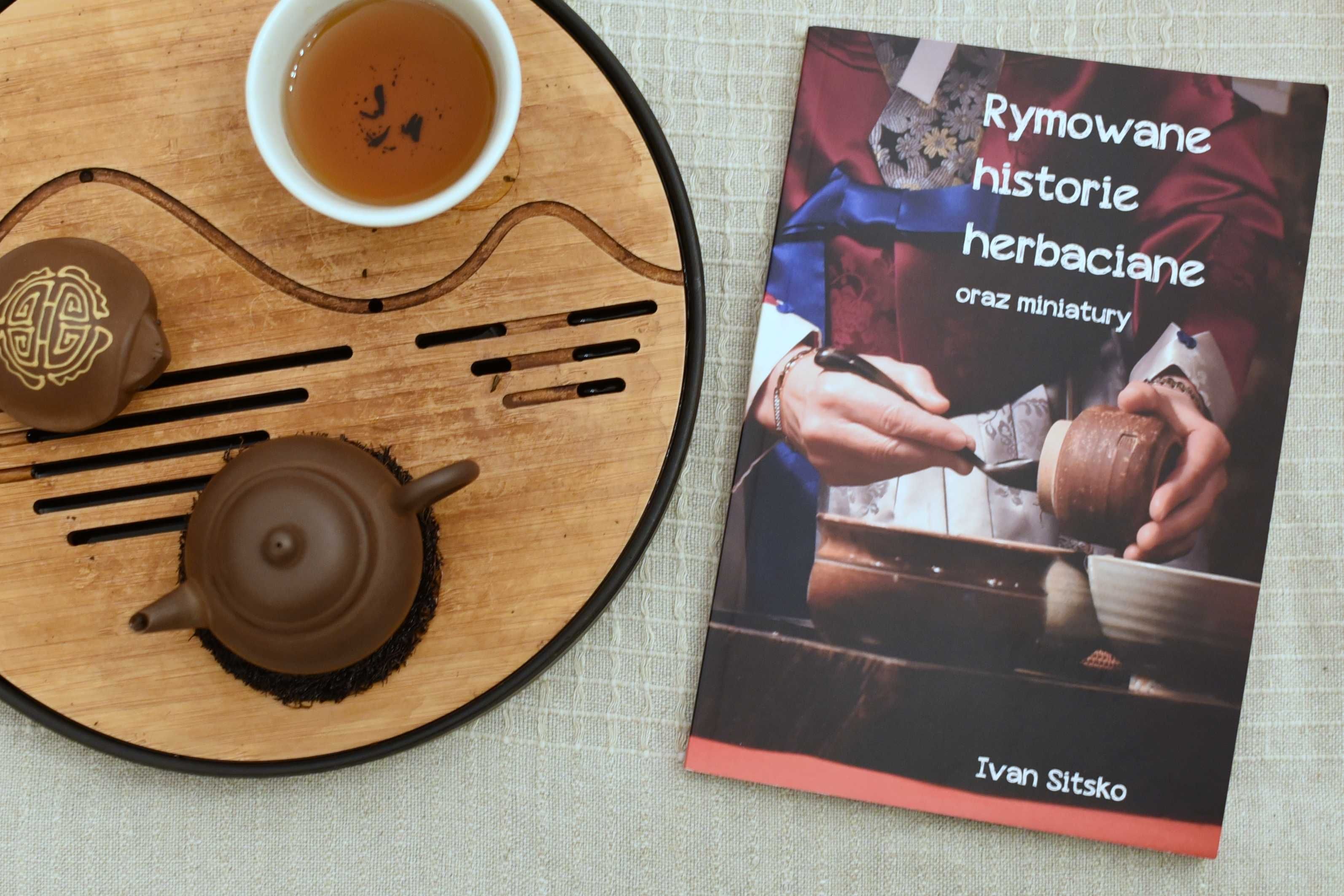 Książka „Rymowane historie herbaciane oraz miniatury”