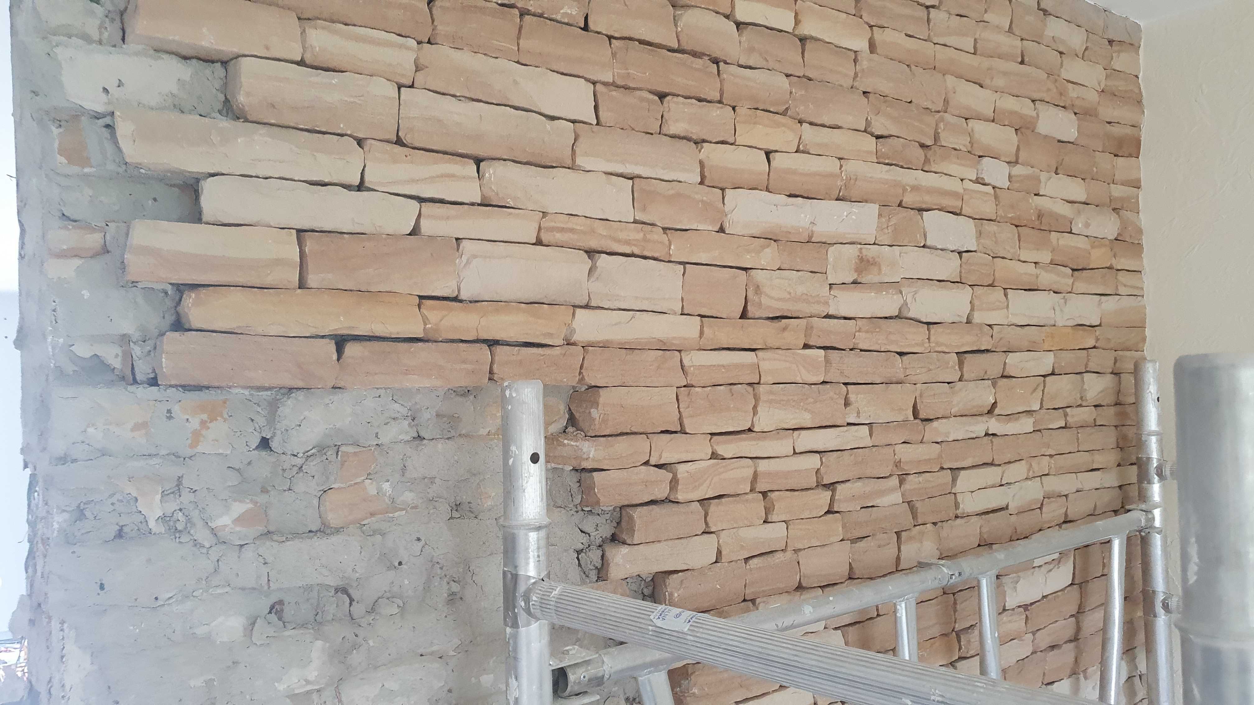 Kamień - Piaskowiec Szydłowiecki - Łupany ręcznie - 11 m kw.