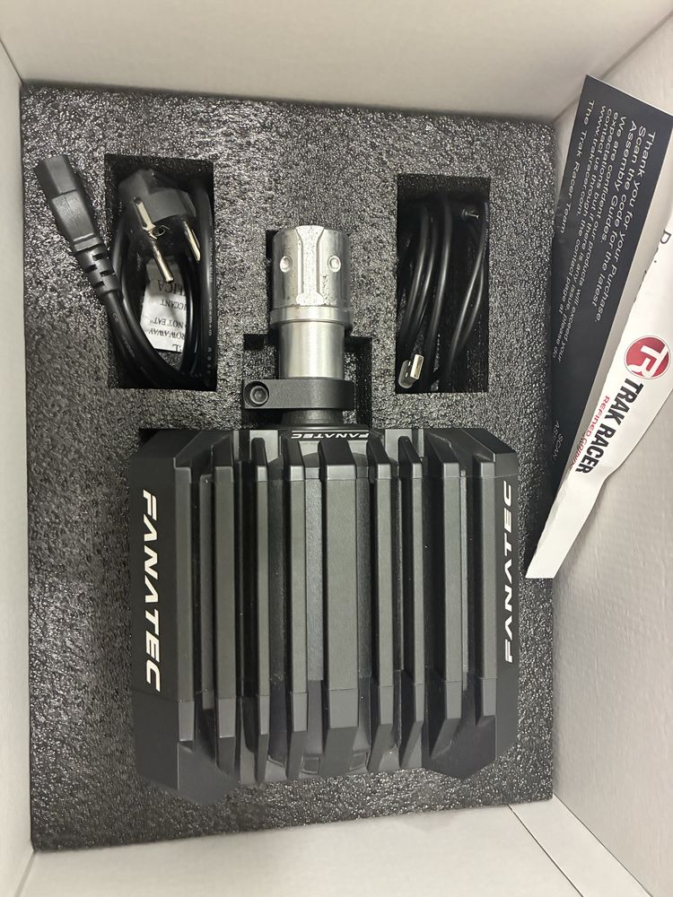 Fanatec CSL DD 8Nm como nova em caixa direct drive sim racing