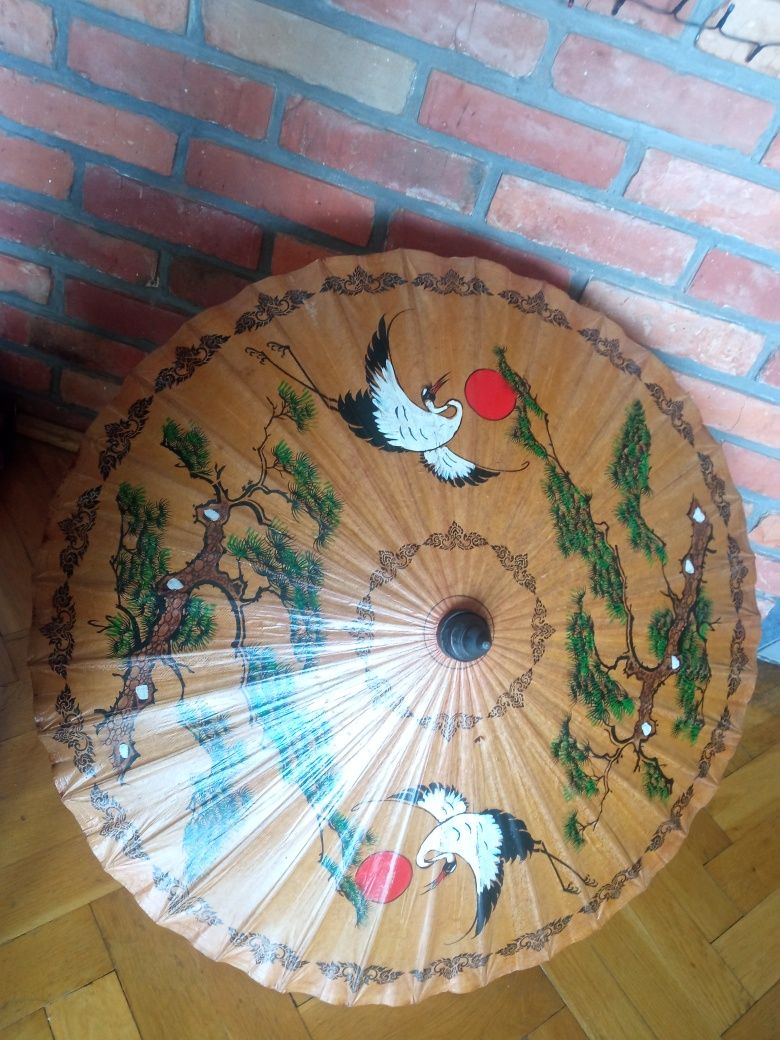 Parasol chiński orginalny z lat 60tych