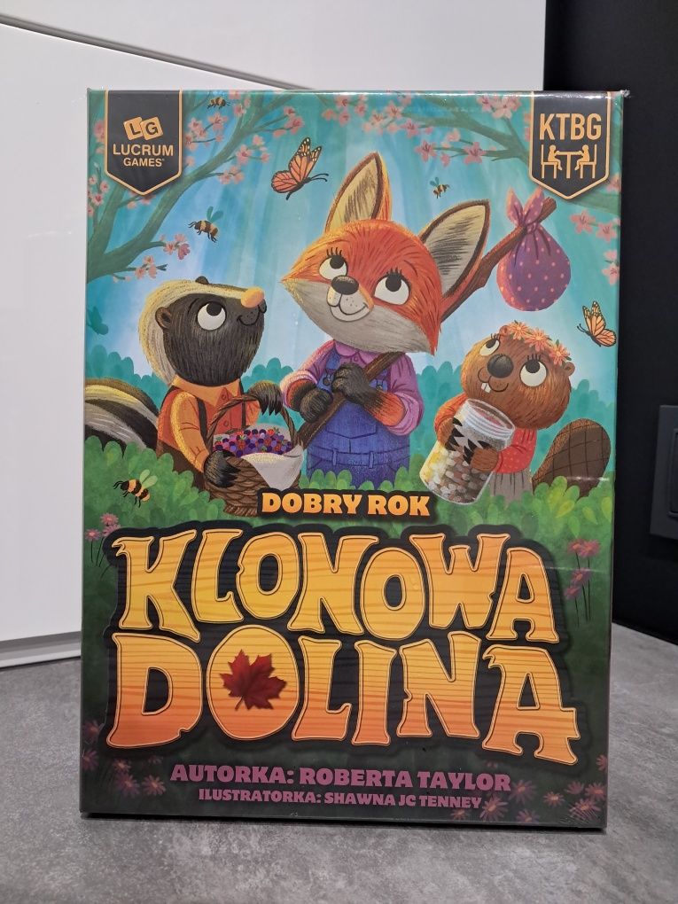 Klonowa Dolina Gra planszowa Lucrum Games. Nowa, gratis wysyłka.