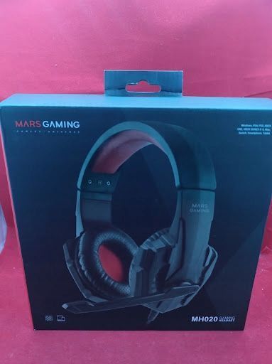 słuchawki nauszne mars gaming mh020 czarny opis dla graczy komputer