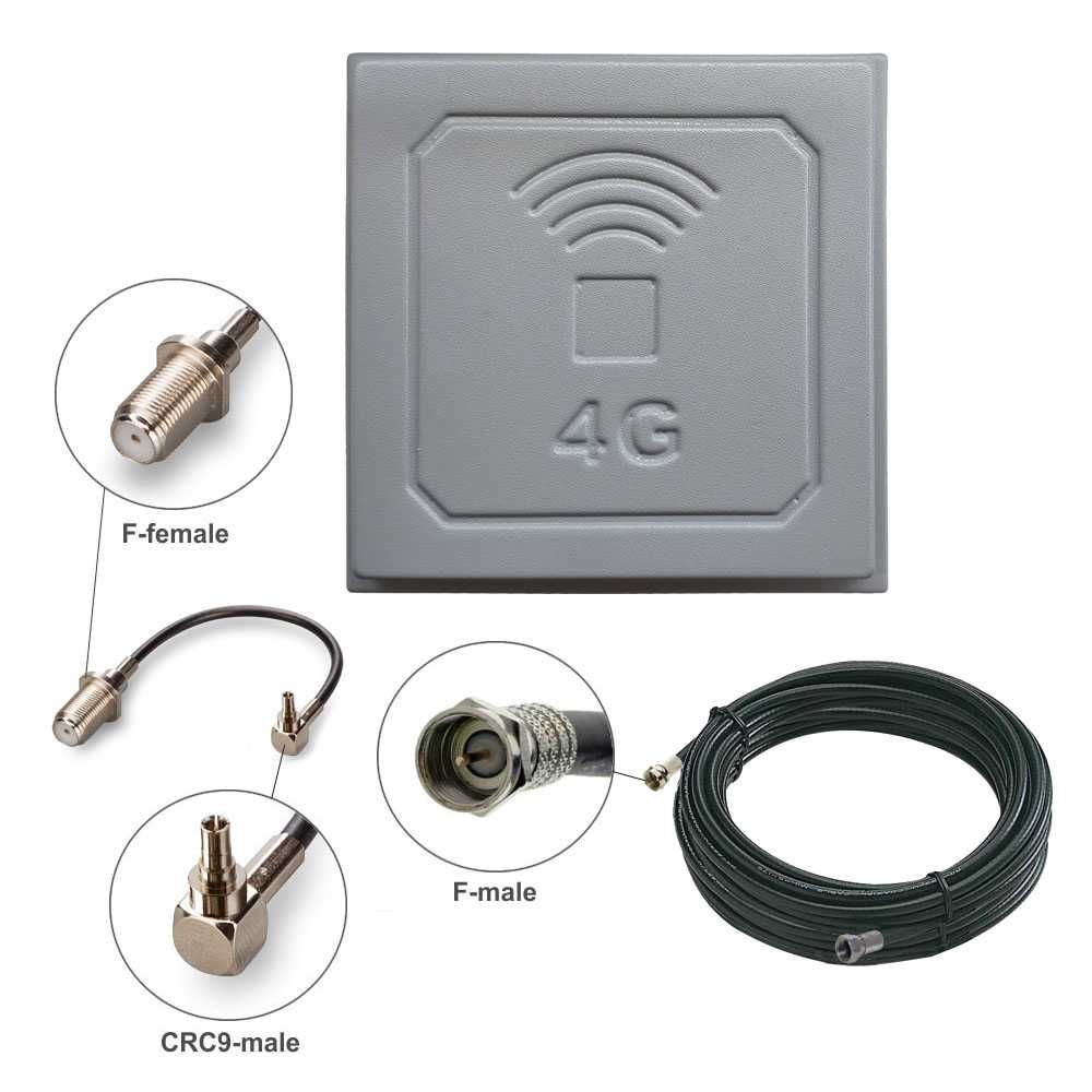 Блэкаут Новая планшетная антенна  Anteniti 4G LTE MIMO 2×15 dbi