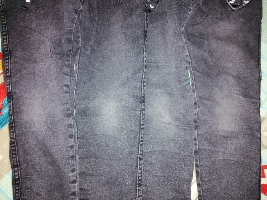 Теплі джинсі на махрі 6-7, близнюкам