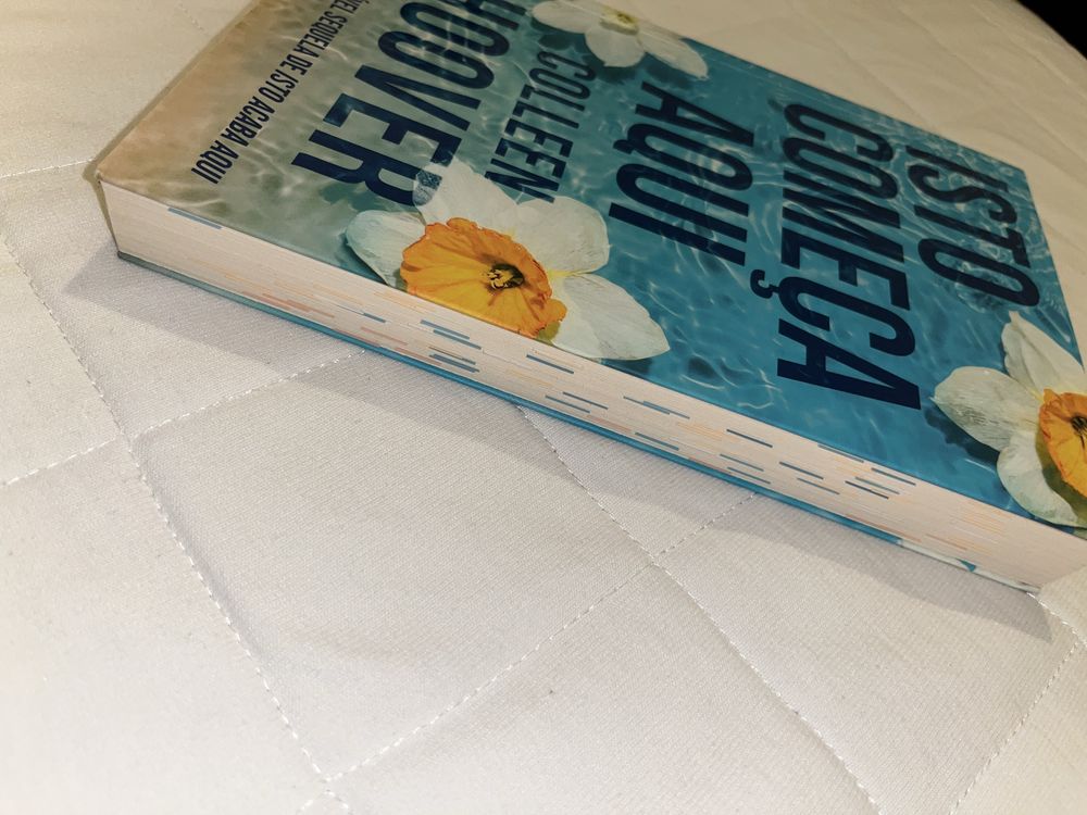Livro Isto Começa Aqui de Colleen Hoover