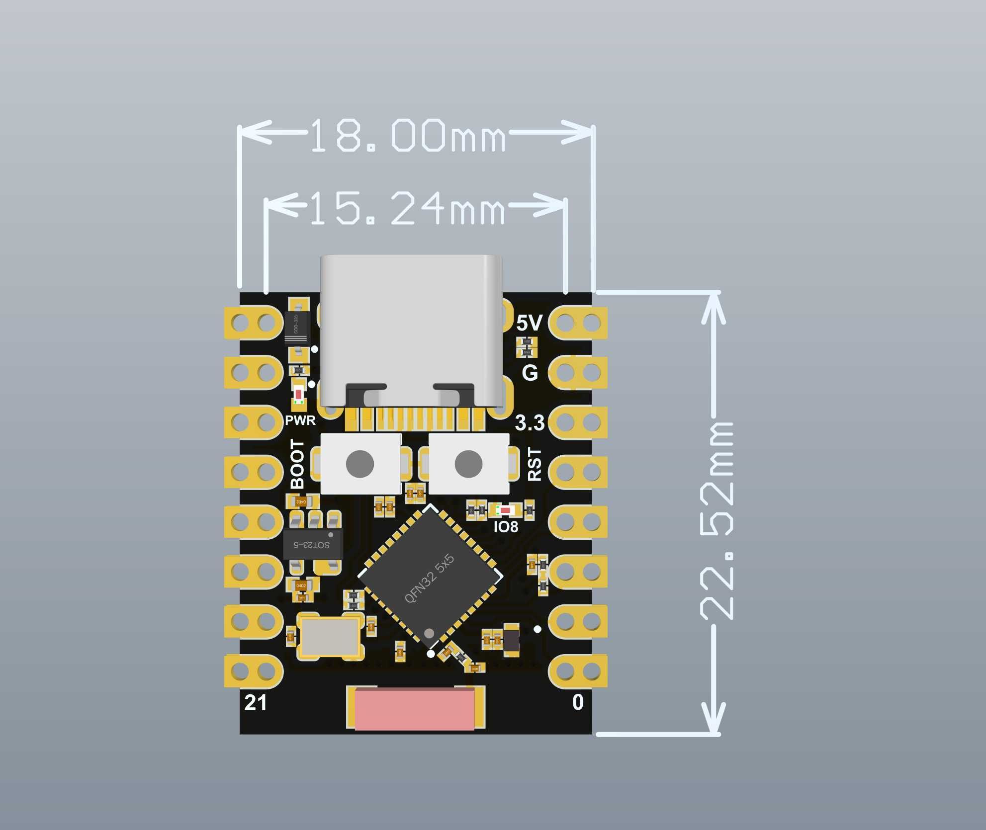 Плата ESP32 C3 SuperMini ESP-IDF, Micropython, Arduino