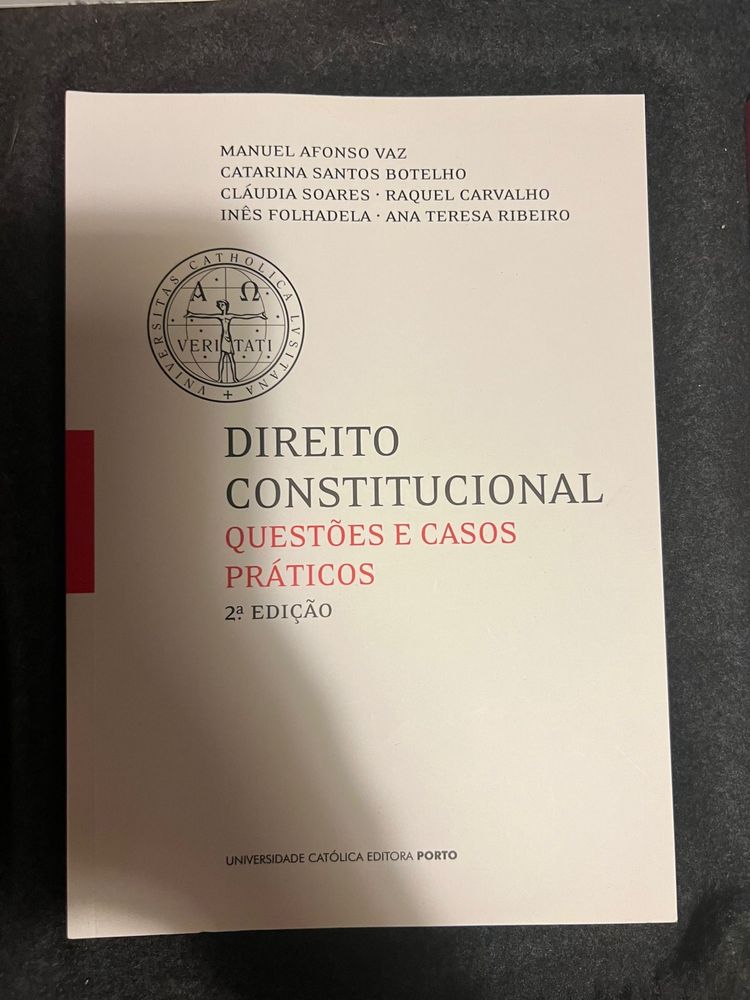 Pack Direito Constitucional ou venda individual ucp  (NOVO- Nao usado)