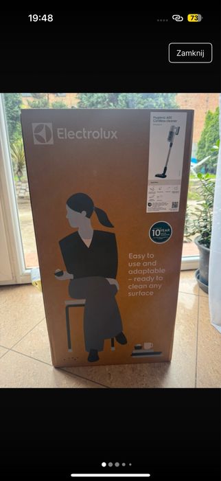 odkurzacz bezprzewodowy elextroluc hygienic 600