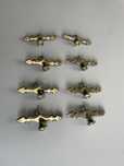 8 puxadores vintage para roupeiro